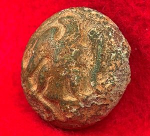 Confederate Army Officer Coat Button