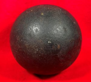 12-Pounder Solid Shot Cannonball