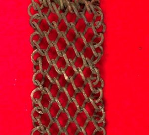 Braided Chain with Loops and Hanger - 1968 Culpeper, VA Confederate Camp Recovery