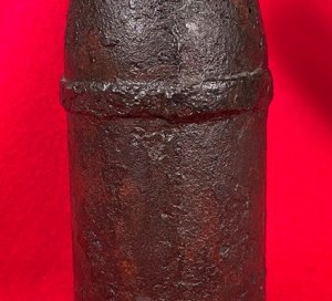Confederate 3-Inch Bourreleted "Virginia Prototype" Read Shell