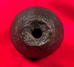Confederate 3-Inch Bourreleted "Virginia Prototype" Read Shell