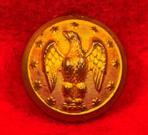 Confederate Staff Officer Coat Button - 19 mm