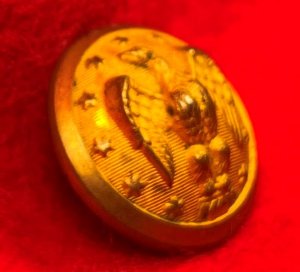 Confederate Staff Officer Coat Button - 19 mm
