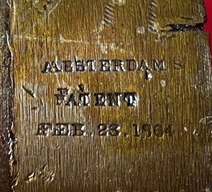 Federal 3-inch Absterdam Shell with Patent Date & Initials