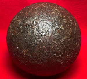 12-Pounder Solid Shot Cannonball