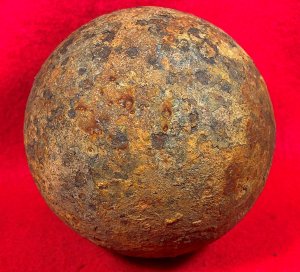 12-Pounder Solid Shot Cannonball