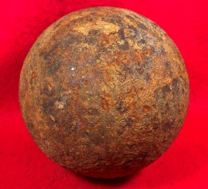 12-Pounder Solid Shot Cannonball