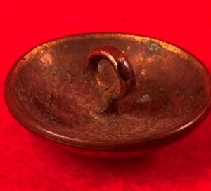 Pre-Civil War Virginia Militia Coat Button - "Soup Bowl" - Rare Non-Excavated
