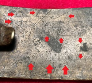 Virginia Sword Belt Buckle