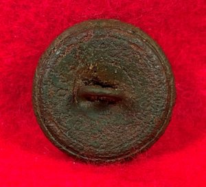 Confederate Infantry Coat Button - Lined I
