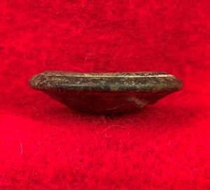 Confederate Artillery Coat Button - Lined A