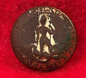 Virginia State Seal Cuff Button