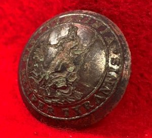 Virginia State Seal Coat Button - "Soup Bowl"