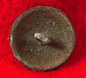 Virginia State Seal Coat Button - "Soup Bowl"