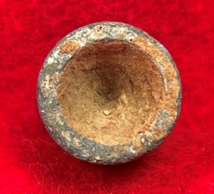Confederate .58 Caliber "Raleigh" Pattern Bullet (aka. Garibaldi) - Rare Size