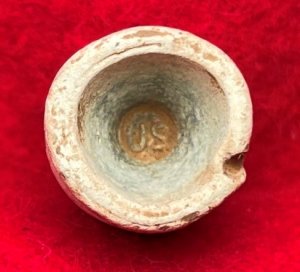 Excavated .58 Caliber Three Ring "US" Base Bullet