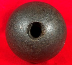 Federal Spherical Case-Shot Shell for 12-Pounder Smoothbore Cannon
