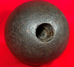  Federal Spherical Case-Shot Shell for 12-Pounder Smoothbore Cannon