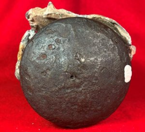 Federal 3-inch Type I Hotchkiss Shell Re-Assembled Ground Burst