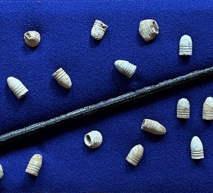 Austrian Bayonet & Bullet Display - Marlborough Point - Trimmer Collection