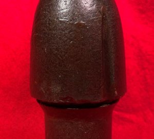 Federal 3 Inch Type II Hotchkiss Common Shell Nose Section with Brass Fuze Adaptor