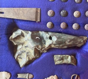 Large Civil War Relic Display - Aquia Landing, VA - Trimmer Collection