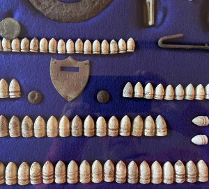 Large Civil War Relic Display - Aquia Landing, VA - Trimmer Collection