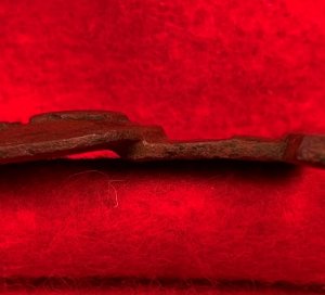 Confederate "CS" Tongue for Two-Piece Waist Belt Buckle