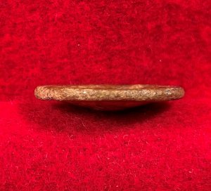 Confederate Cast Infantry Coat Button - Pewter "I"