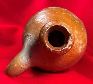Reconstructed Ceramic Seltzer Bottle - Hut Site Recovery