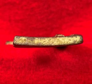Confederate "Gutter-Back" Frame Buckle Portion with Fixed Tongue