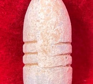 Confederate Charleston Arsenal High Base-Ring Bullet for .58 Cal. Mississippi Rifle