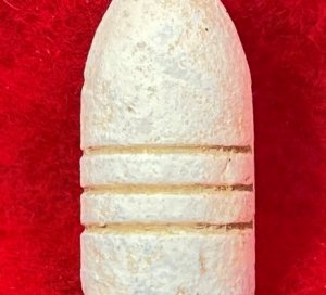 Confederate Charleston Arsenal High Base-Ring Bullet for .58 Cal. Mississippi Rifle