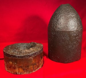Federal 7-Inch Dyer Shell - Huge Shell in Two Pieces