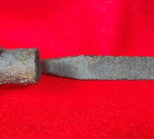 US Model 1855 Socket Bayonet - Hook - Wood Growth Remnant
