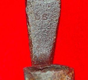 US Model 1855 Socket Bayonet - Hook - Wood Growth Remnant