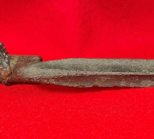 US Model 1855 Socket Bayonet - Hook - Wood Growth Remnant