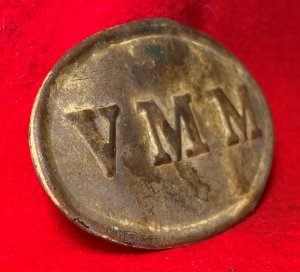 Volunteer Maine Militia "VMM" Cartridge Box Plate
