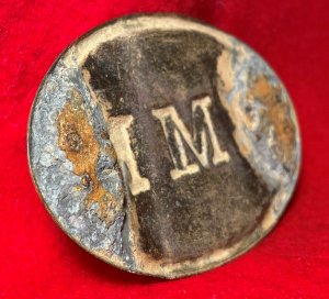 Volunteer Maine Militia "VMM" Cartridge Box Plate