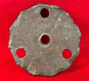 Confederate Type I Mullane Artillery Shell Brass Sabot