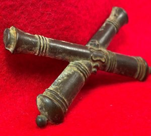 Artillery "Crossed Cannons" Hat Insignia - High Quality