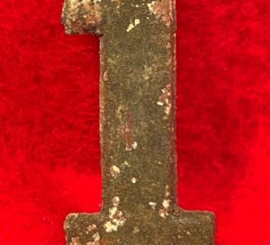 Regimental Number "1" - Large Size