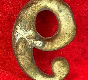 Regimental Number "6" or "9" - Small Size