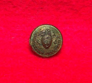 North Carolina Military Institute Cuff Button - "Hornet's Nest"