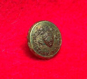 North Carolina Military Institute Cuff Button - "Hornet's Nest"