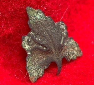 Oak Leaf Pin Rank Insignia for Lieutenant Colonel