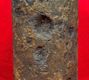 Confederate 3.5-Inch "Long Pattern" Read-Parrott Case-Shot with Star Cavity