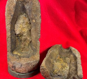 Confederate 3.5-Inch "Long Pattern" Read-Parrott Case-Shot with Star Cavity