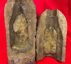 Confederate 3.5-Inch "Long Pattern" Read-Parrott Case-Shot with Star Cavity