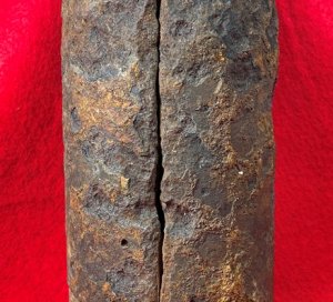 Confederate 3.5-Inch "Long Pattern" Read-Parrott Case-Shot with Star Cavity